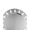 Alessi AKKGT Vassoio rotondo in acciaio Inox dettaglio