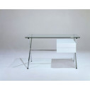 Knoll Albini Mini Desk Scrivania laccato bianco vista