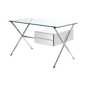 Knoll Albini Mini Desk Scrivania laccato bianco
