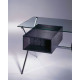 Knoll Albini Mini Desk Scrivania rovere tinto nero dettaglio