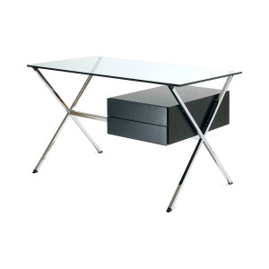 Knoll Albini Mini Desk Scrivania rovere tinto nero