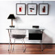 Knoll Albini Mini Desk Scrivania rovere tinto nero ambientazione