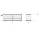 Ali 06 Credenza Fantin dimensioni