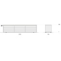 Ali 07 Credenza Fantin dimensioni