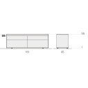 Ali 09 Credenza Fantin dimensioni