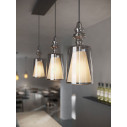 Alibaglass SE316AFINT lampada a sospensione pirex bronzo Karman ambientazione