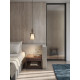 Alibaglass SE316AFINT lampada a sospensione pirex bronzo Karman ambientazione