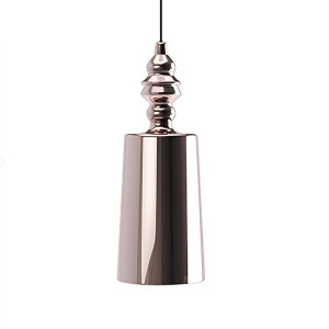 Alibaglass SE316ARINT lampada a sospensione pirex oro rosa
