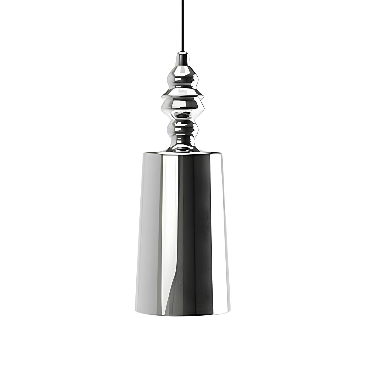 Alibaglass SE316ACINT lampada a sospensione pirex cromato