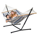 La Siesta Alisio Sea Salt Amaca a bastone Doppia outdoor vista