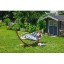 La Siesta Alisio Sea Salt Amaca a bastone Singola outdoor ambientazione