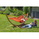 La Siesta Alisio Toucan Amaca a bastone Singola outdoor ambientazione