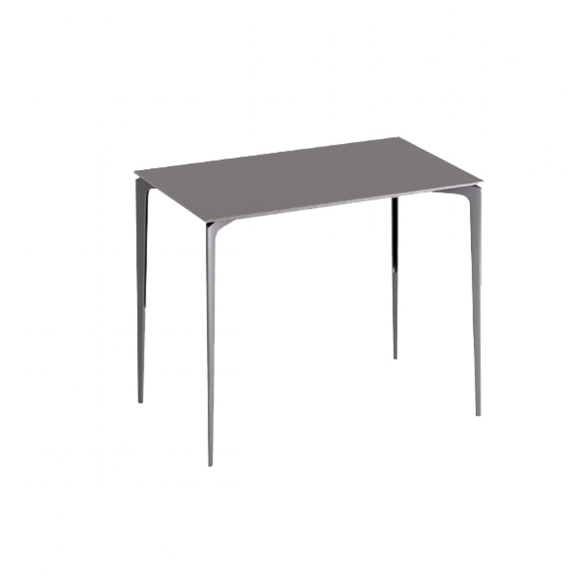 Allsize Tavolo alto rettangolare in alluminio verniciato 59R138A