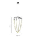 Alysoid Lampada a sospensione Axolight dimensioni