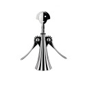 Alessi AM01 Z Anna G. Cavatappi Cromato vista