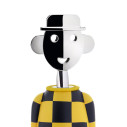 Alessi AM23A 34 Alessandro M. Cavatappi Giallo e Nero Alkipaper® dettaglio