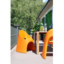 Amelie Sedia Slide Design ambientazione