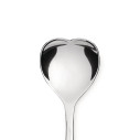 Alessi AMMI01CUS4 Big Love Set di quattro cucchiaini da gelato in acciaio Inox dettaglio