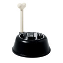 Alessi AMMI02 B Lupita Ciotola per cani Nero vista