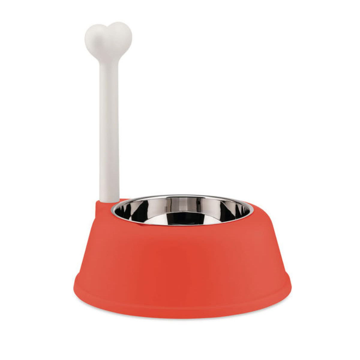 Alessi AMMI02 RO Lupita Ciotola per cani Rosso-Arancio