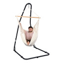 La Siesta Amura Anthracite Supporto in acciaio galvanizzato per poltrone sospese da basic a kingsize vista