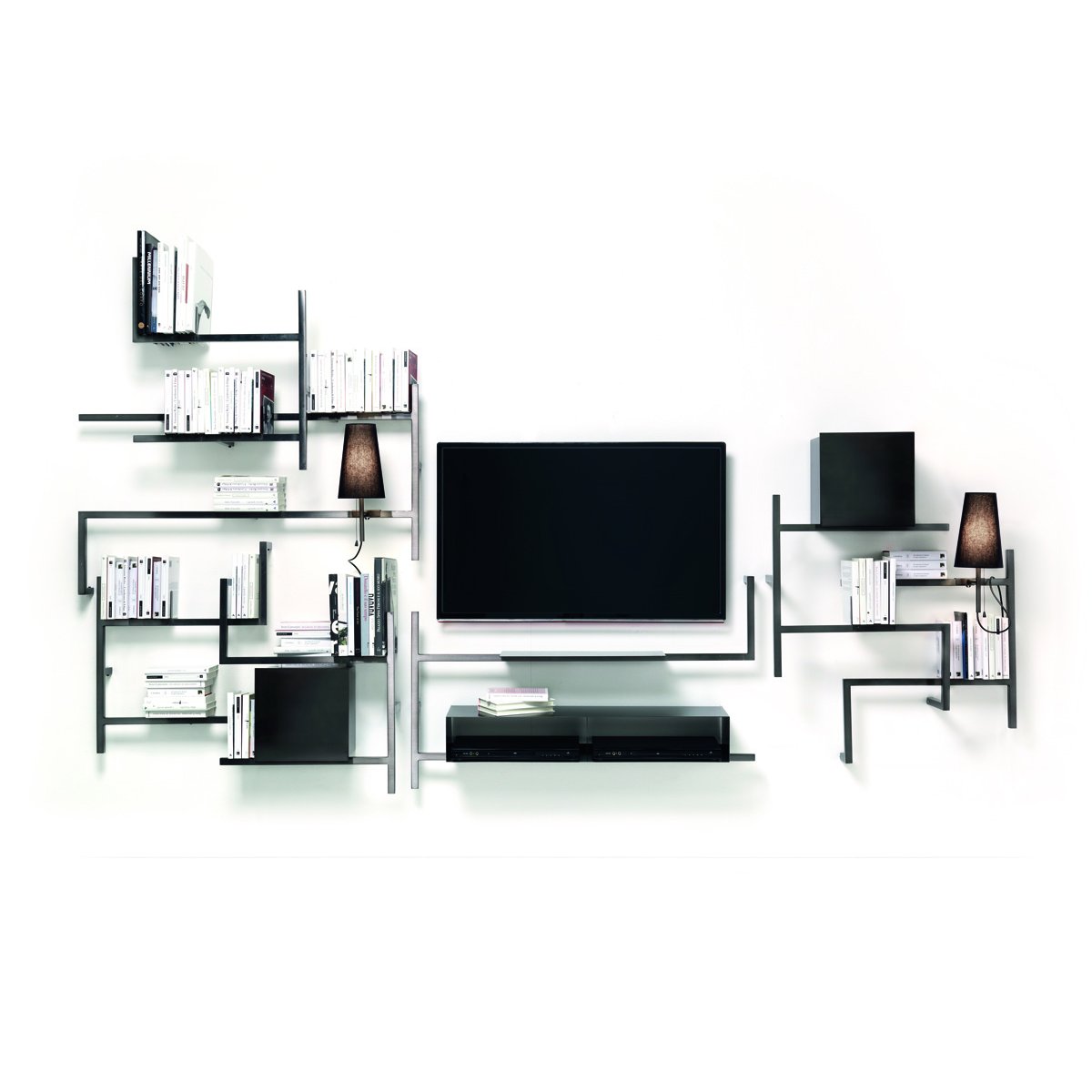 Antologia Composizione 4 Libreria vano TV