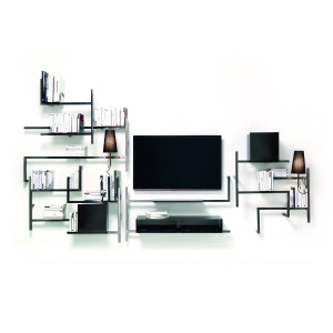Antologia Composizione 4 Libreria vano TV