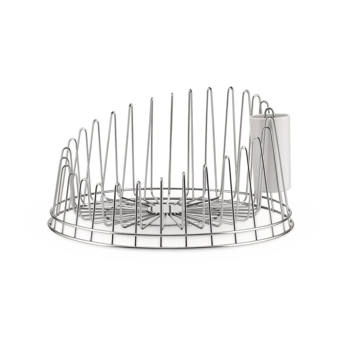 Alessi APD04 A Tempo Scolapiatti in acciaio inox