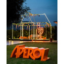 Aperol Bench Slide ambientazione
