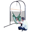 La Siesta Arcada Anthracite Supporto per poltrone sospese e tane pensile per bambini vista
