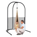 La Siesta Arcada Anthracite Supporto per poltrone sospese e tane pensile per bambini vista