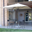 Argento Classic ombrellone a palo centrale Il Parco ambientazione