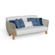 Argo wood Divano Love Seat Talenti vista