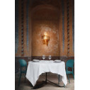 Aria Applique lampada da parete Gold Slamp ambientazione