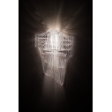 Aria Applique lampada da parete Transparent Slamp ambientazione