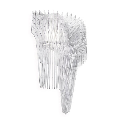 Aria Applique lampada da parete Transparent