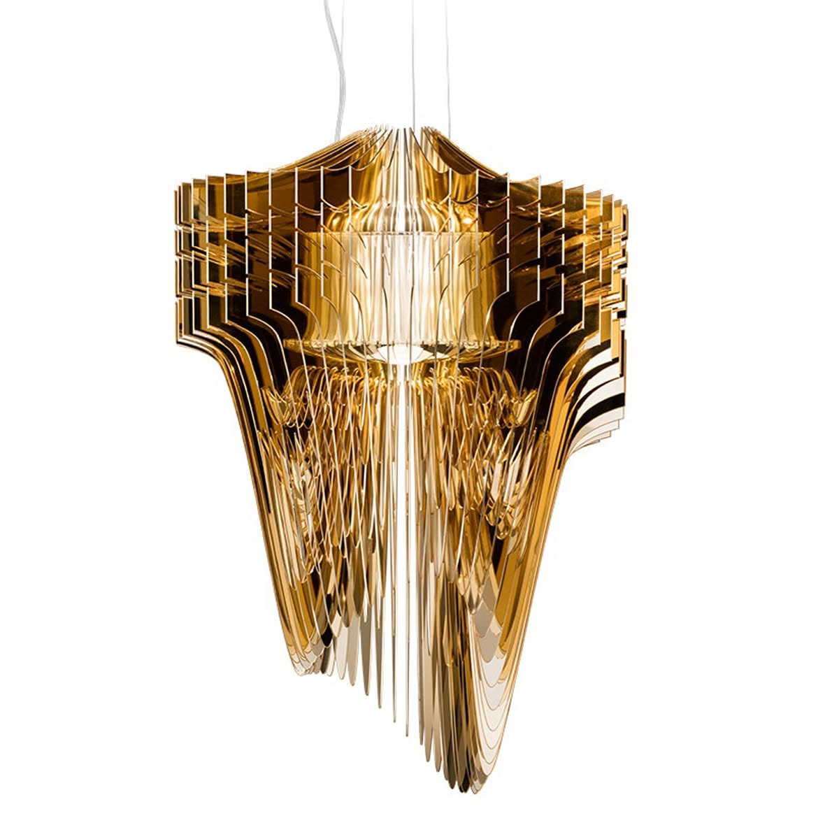Aria Suspension L lampada a sospensione Gold