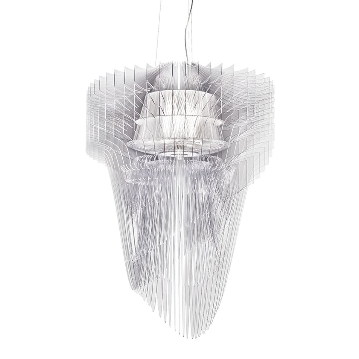 Aria Suspension L lampada a sospensione Transparent