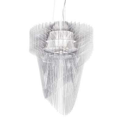 Aria Suspension L lampada a sospensione Transparent
