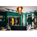 Aria Suspension M lampada a sospensione Gold Slamp ambientazione