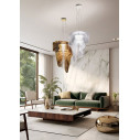 Aria Suspension M lampada a sospensione Transparent Slamp ambientazione
