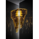 Aria Suspension S lampada a sospensione Gold Slamp ambientazione