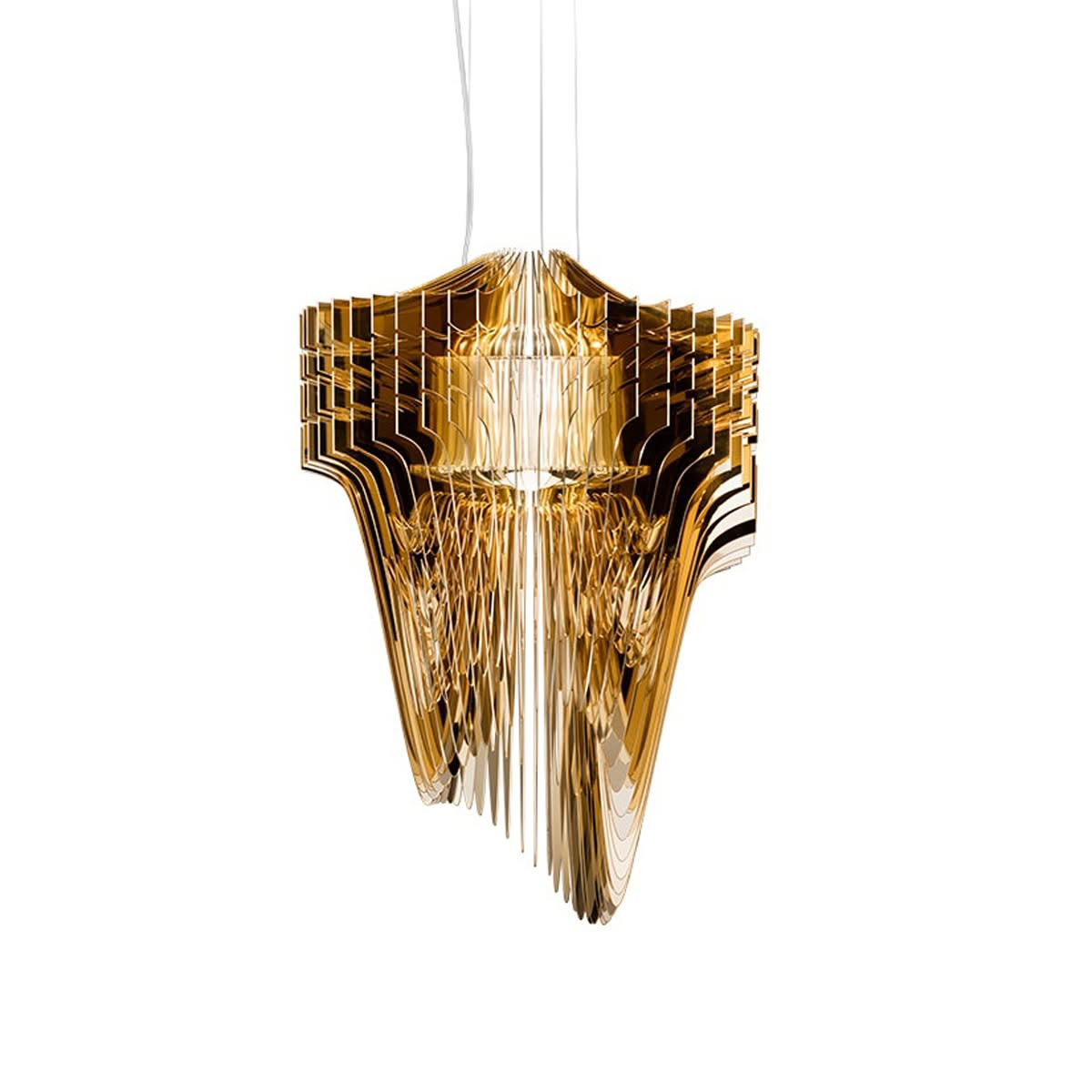 Aria Suspension S lampada a sospensione Gold