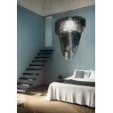 Aria Suspension XL lampada a sospensione Black Fade Slamp ambientazione