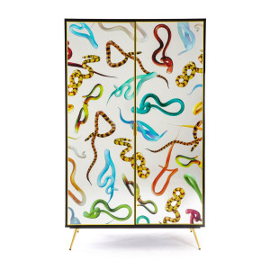 Armadio Snakes Black Seletti