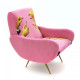 Armchair Pink Lipsticks Seletti vista