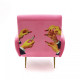 Armchair Pink Lipsticks Seletti vista