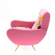 Armchair Pink Lipsticks Seletti vista