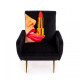 Armchair Tongue Black Seletti vista