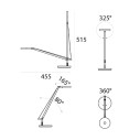 Artemide Demetra Micro lampada da tavolo dimensioni